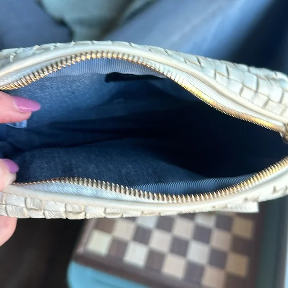 Clare V Woven Crossbody Bag in Beige - Picture 6 of 10